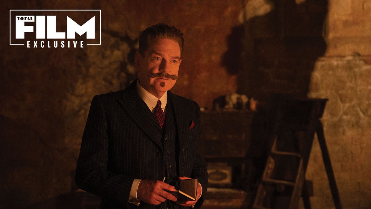 Kenneth Branagh as Hercule Poirot in A Haunting in Venice