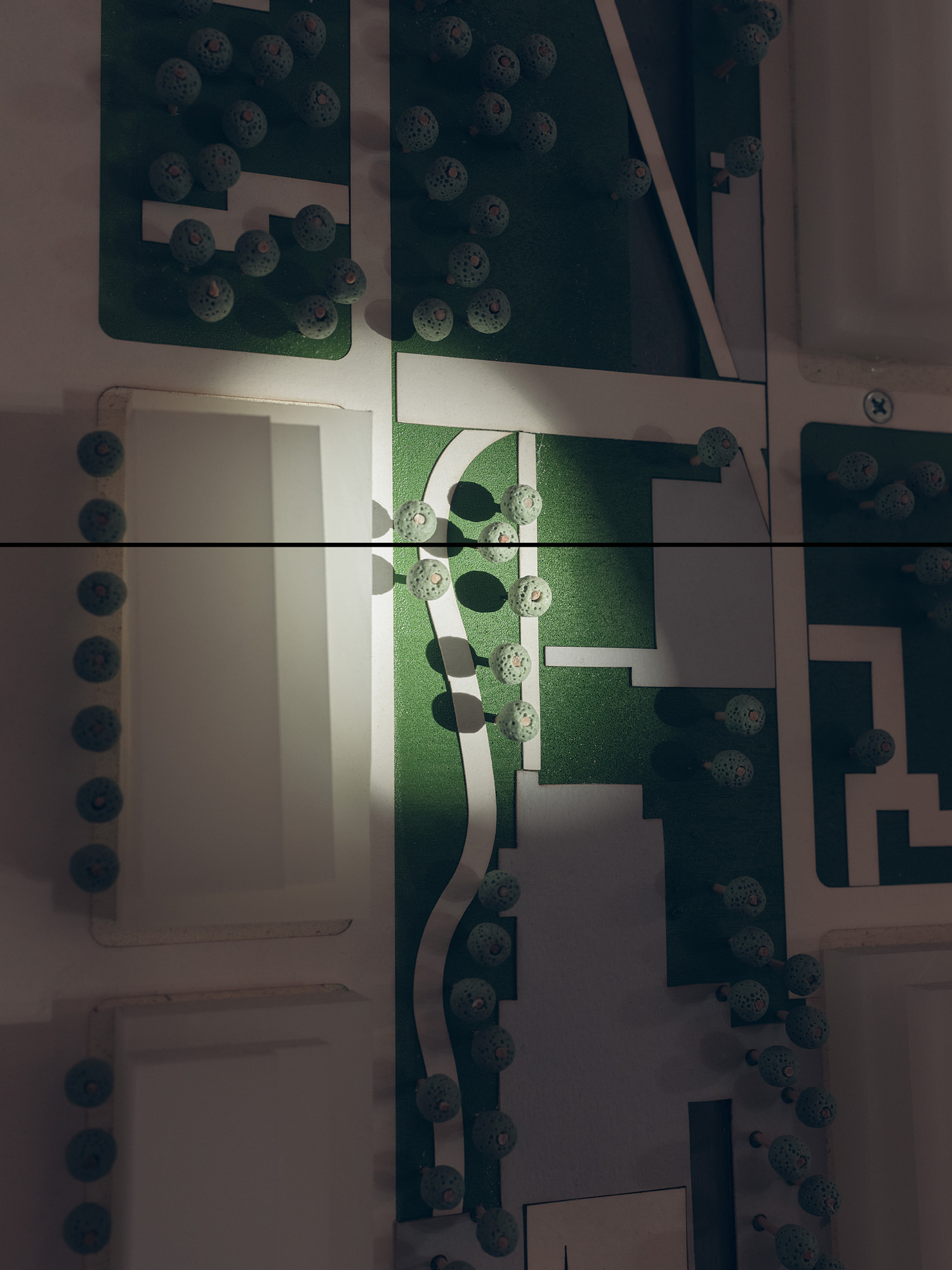 work and interior of office of landscape architect Walter Hood