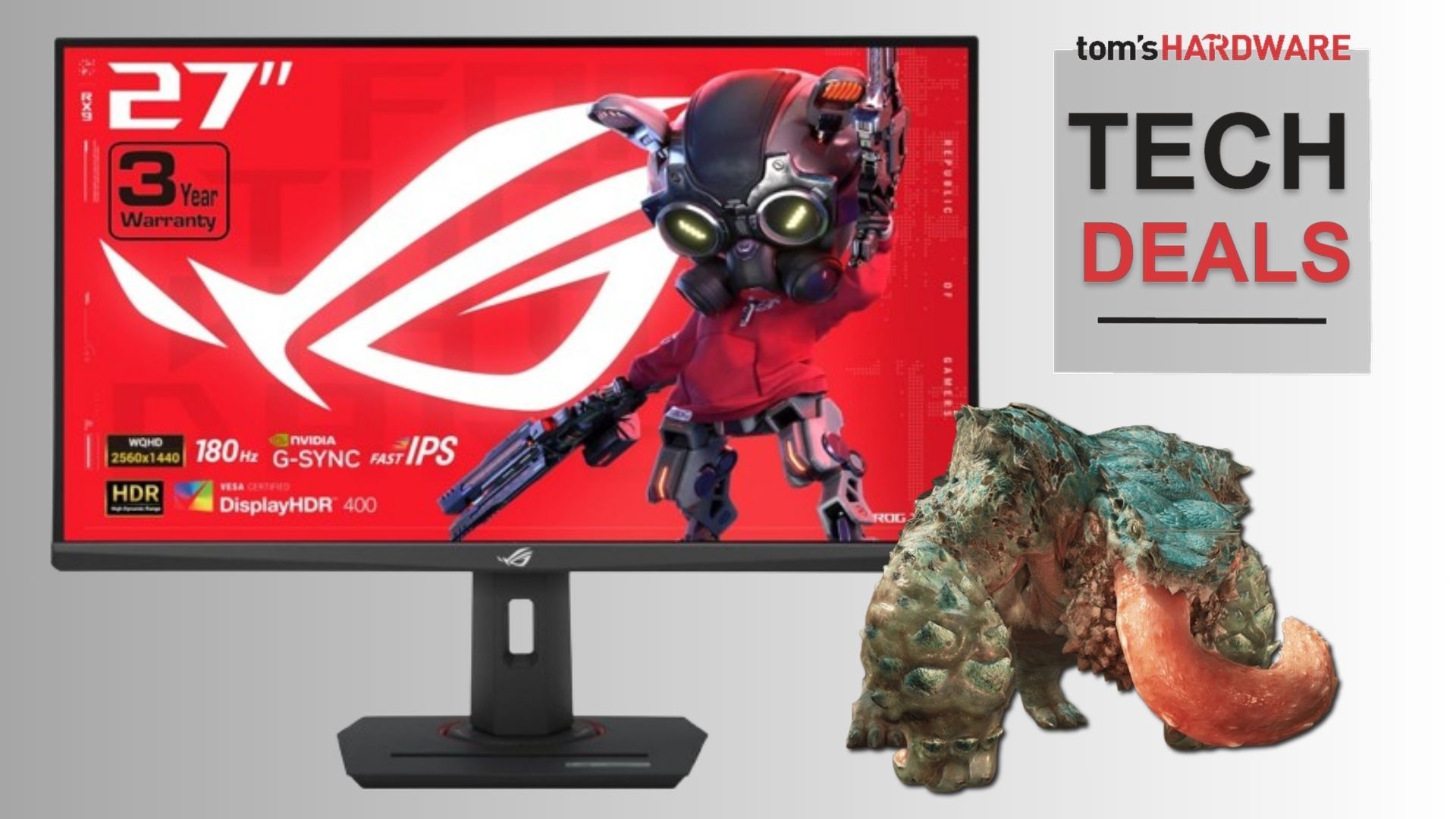 Asus' 5-Star ROG Strix 27-inch QHD XG27ACS 180Hz gaming monitor