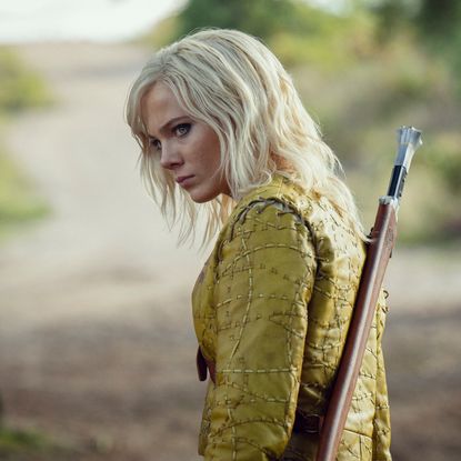 Freya Allan as Ciri in 'The Witcher.'
