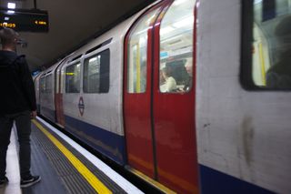 London Underground tube train
