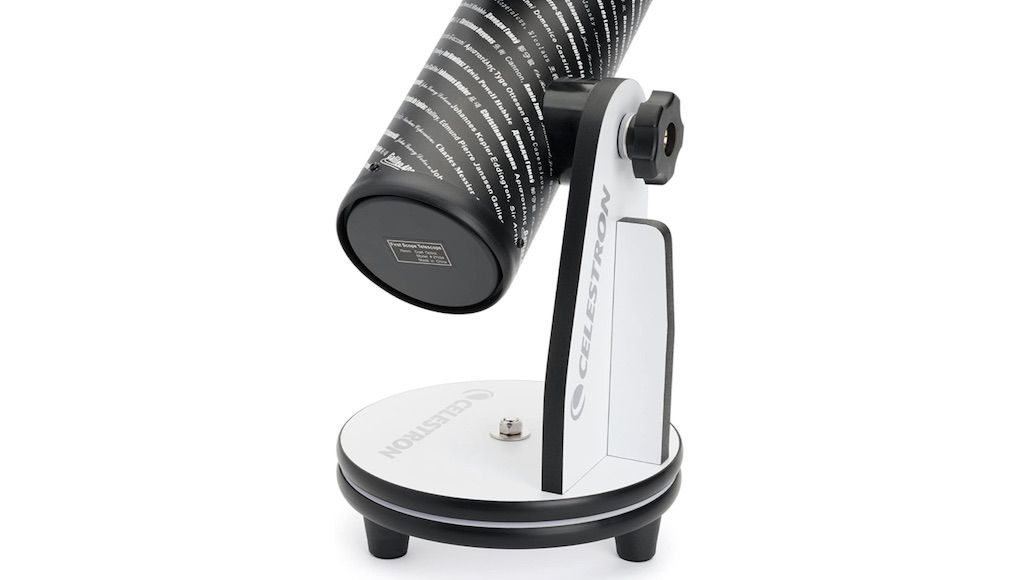 Press shot of the Celestron FirstScope 76 (base)