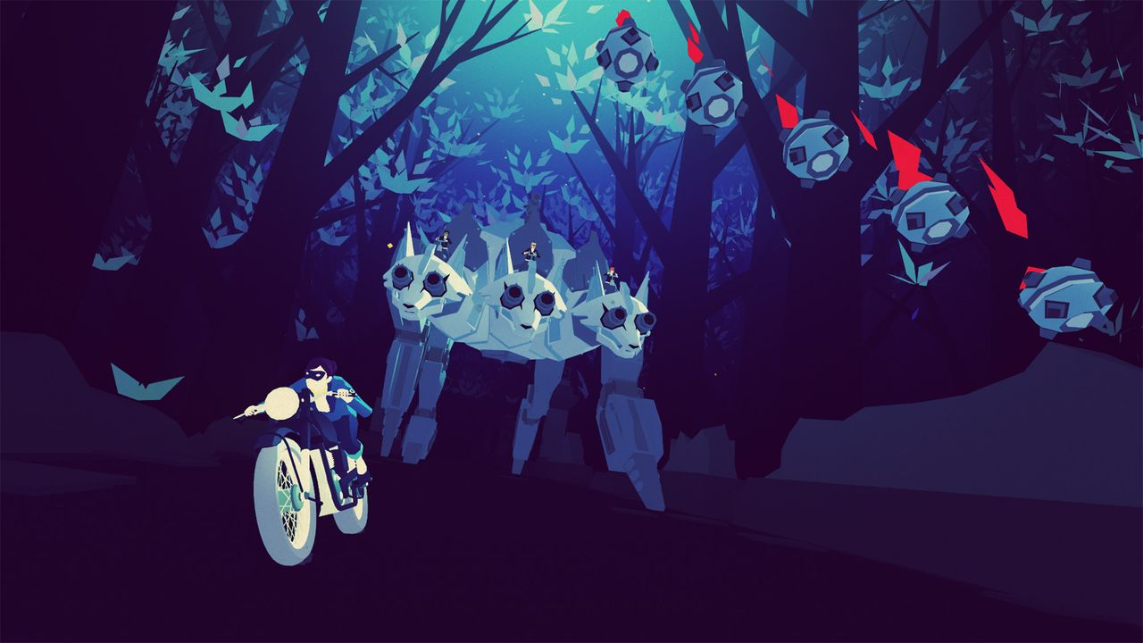 Sayonara Wild Hearts on Apple Arcade