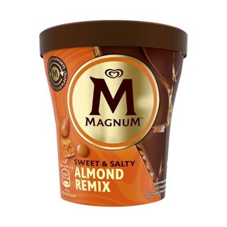 Magnum Sweet & Salty Almond Remix Ice Cream Tub