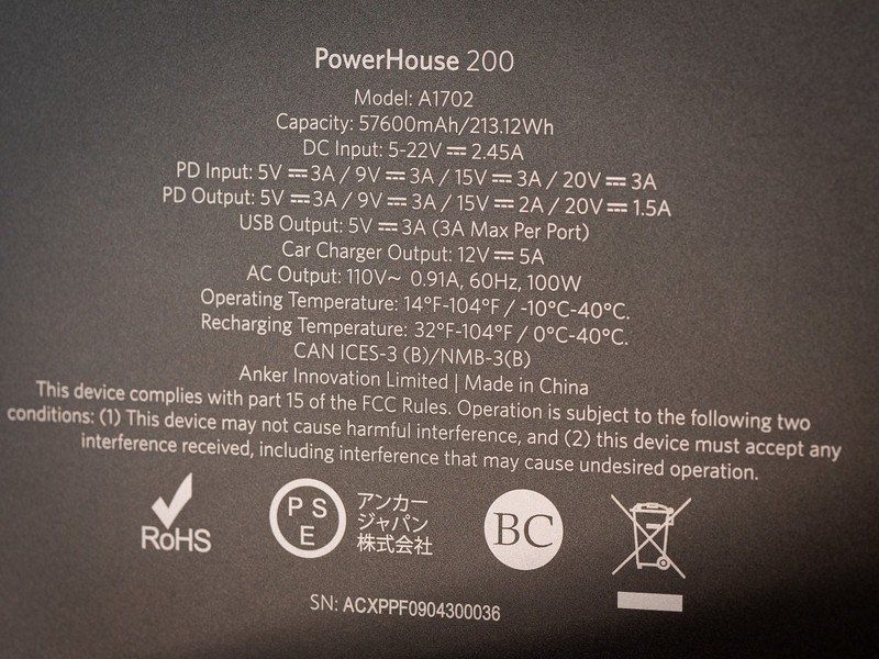 Anker PowerHouse 200