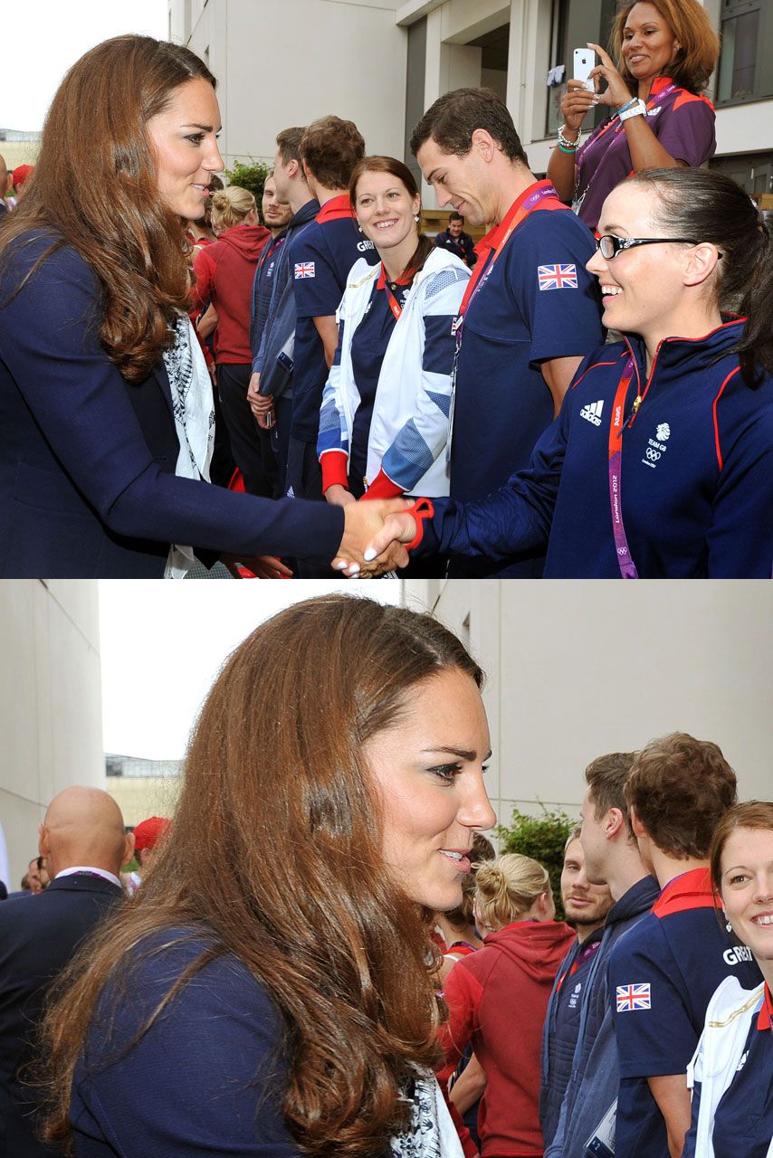 Kate Middleton Victoria Pendleton