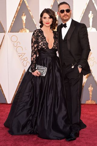 Charlotte Riley & Tom Hardy At The Oscars 2016
