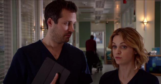 James Anderson plays Dr Oliver Valentine in Holby City