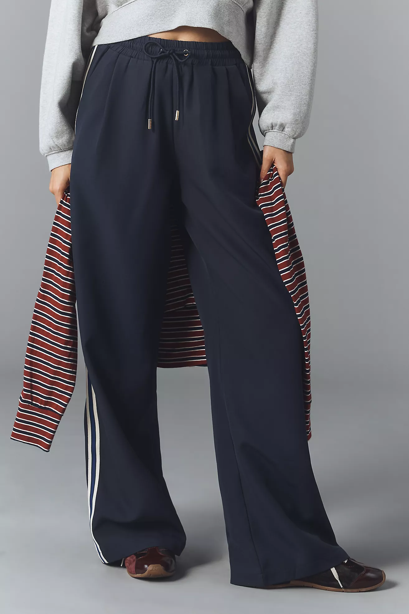 Bishop + Young, Ford Tie-Front Track Pants