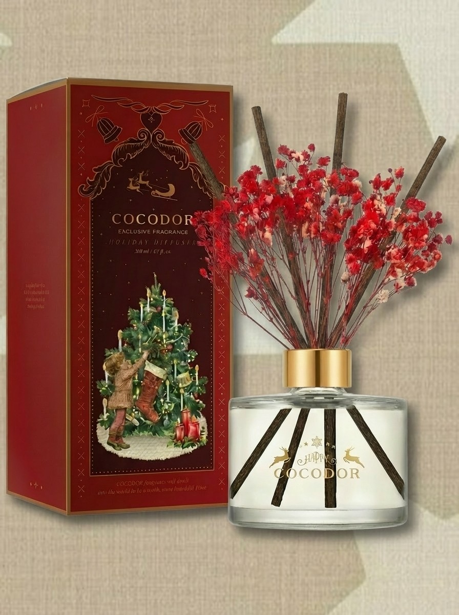 Christmas Reed Diffuser Set 
