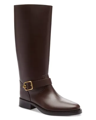 Coach Madeline Buckled Leather Boots (Were $295) 