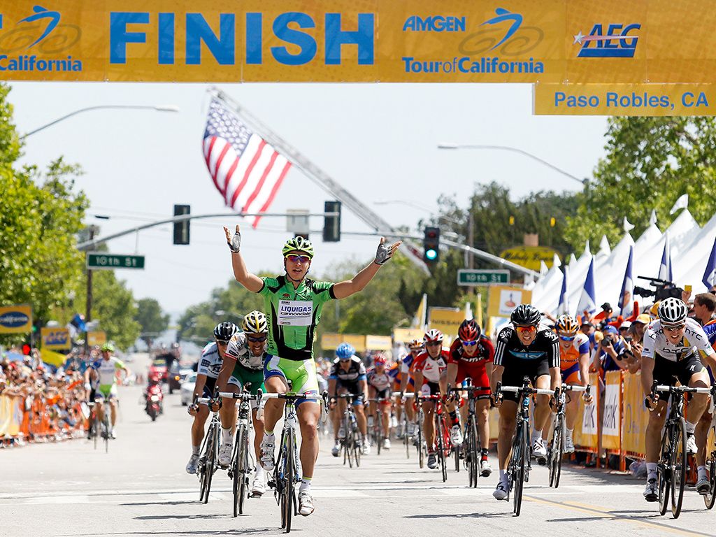 Sagan's Tour of California winning streak continued in 2011