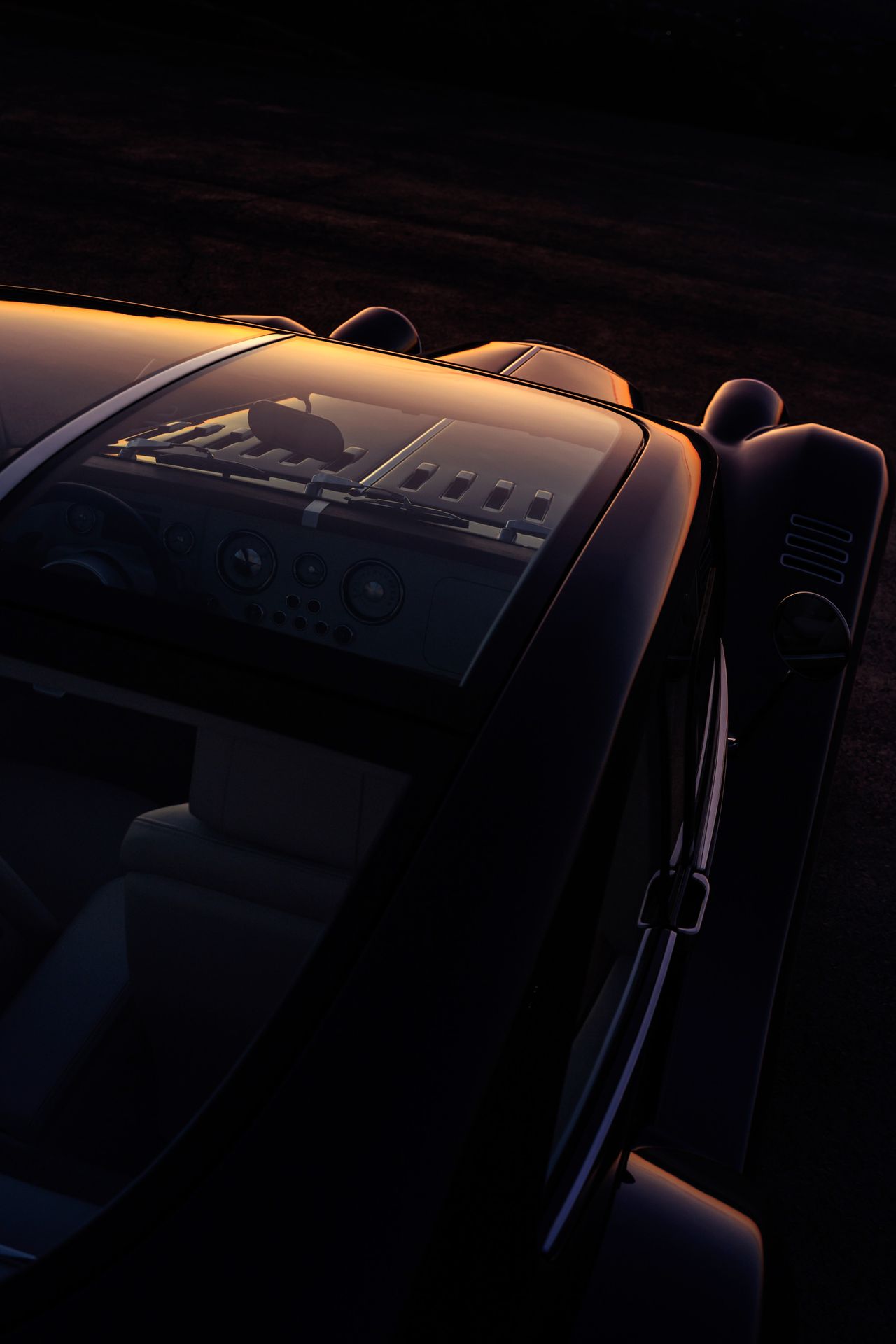 Details of the Morgan Midsummer Coup&eacute;'s coachwork