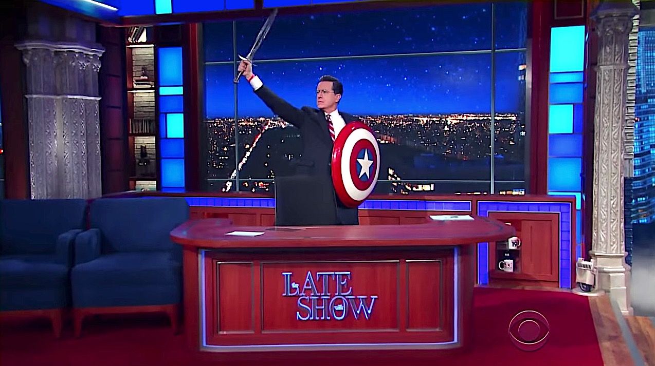 Stephen Colbert&amp;#039;s alter-ego returns to fisk Trump&amp;#039;s budget