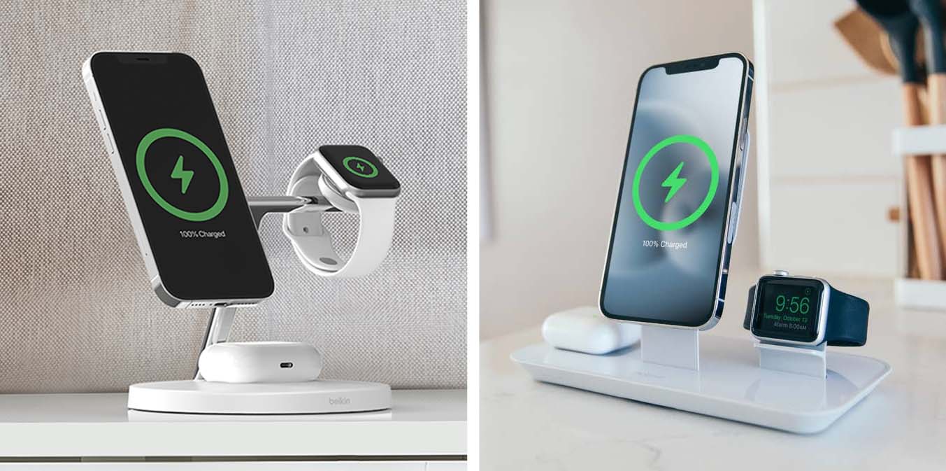 Belkin BOOST↑CHARGE PRO 3-in-1 Wireless Charging Stand with