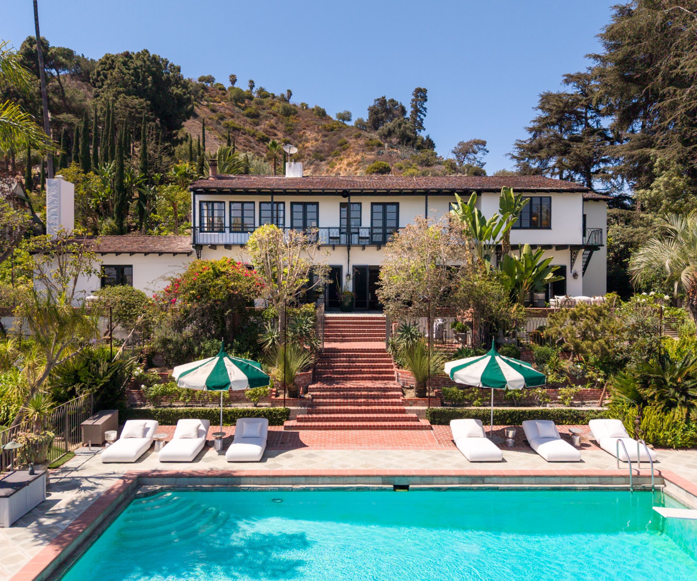 Helen Mirren's Hollywood Hills home