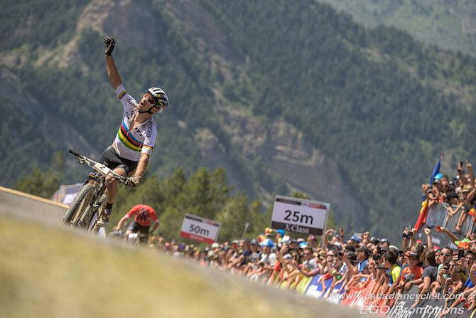 Nino Schurter (Scott-SRAM MTB Racing) wins his 1st World Cup of the season and 31st career win
