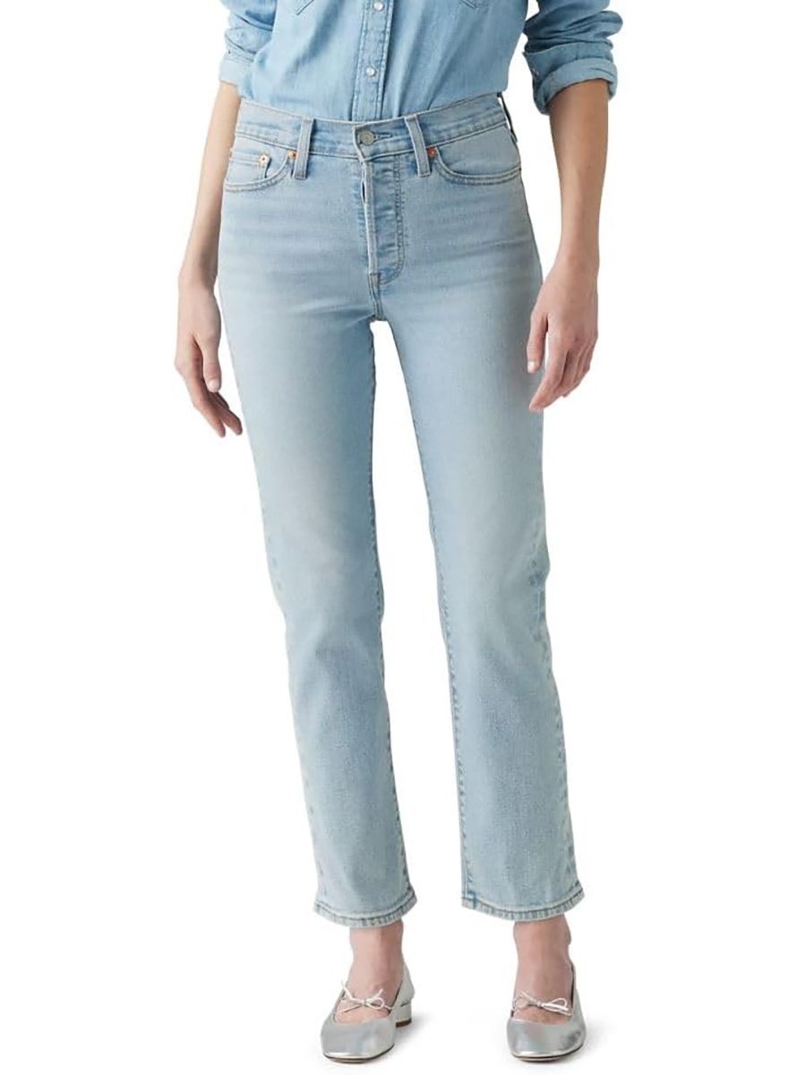 Levi's, Levi's Women's Wedgie Straight Jeans, the Bells and Whistles, 28