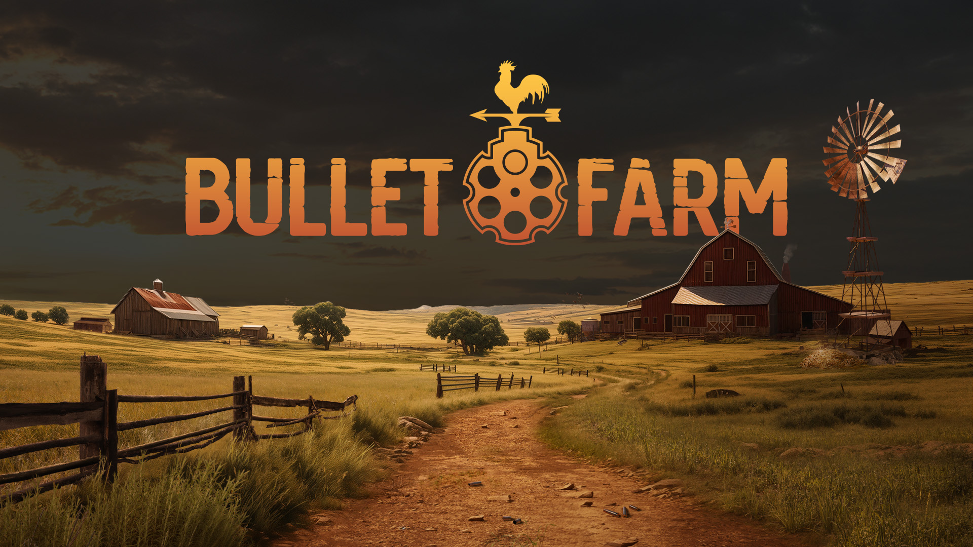 BulletFarm promo image - a farm