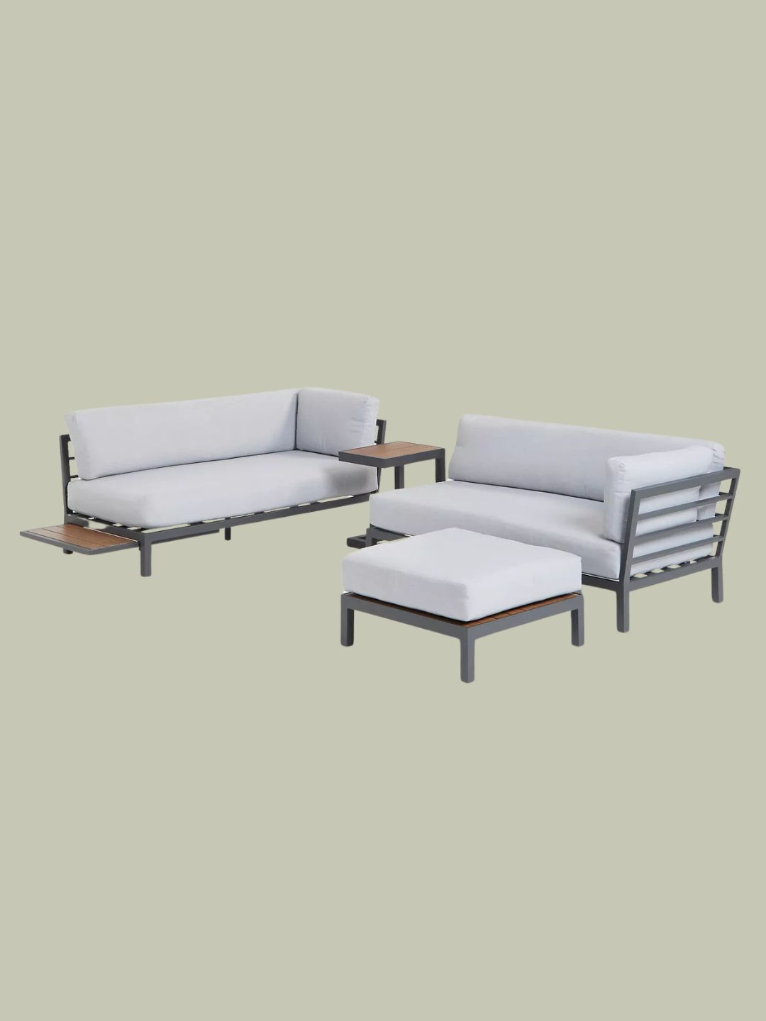 John Lewis, Platform Modular 4-Seater Garden Lounging Set