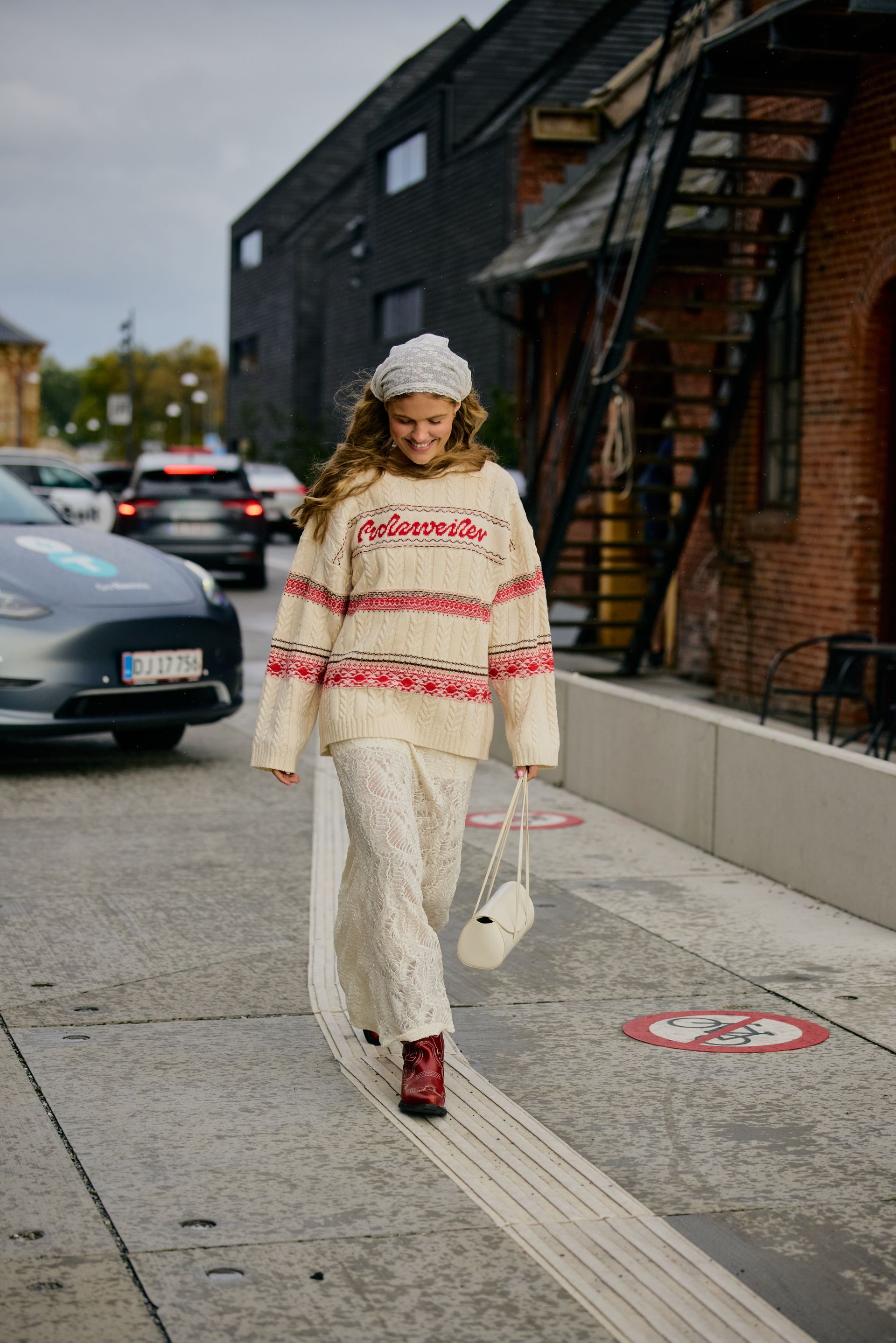 Copenhagen Fashion Week street style.
