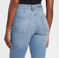 Gap High Rise Cheeky Straight Jeans, $69.95, gap.com