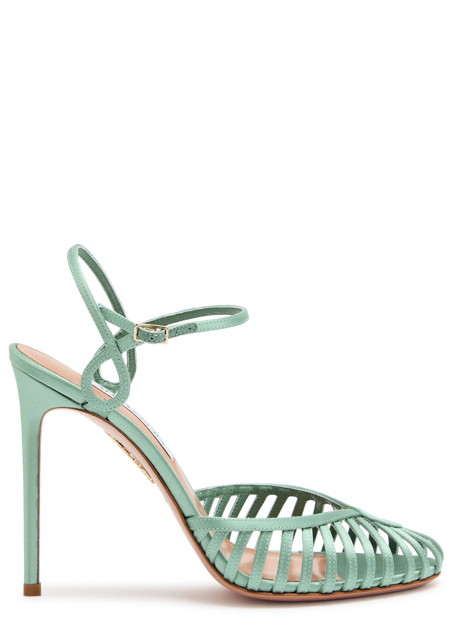 Sweet Surrender 105 Satin Pumps