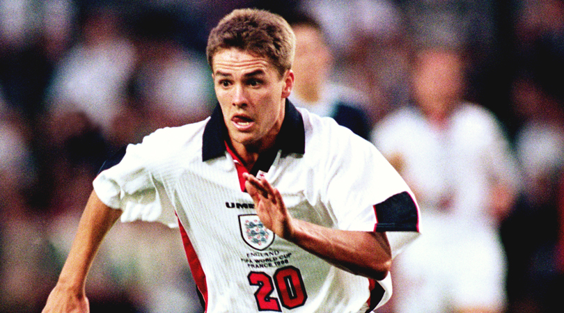 Michael Owen at the 1998 World Cup