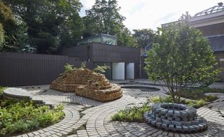 South London gallery garden by Gabriel Orozco and 6a architects