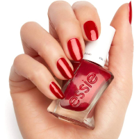 Essie Gel Couture Nail Polish in Scarlet Starlet, $11.99(£5.99) | Amazon