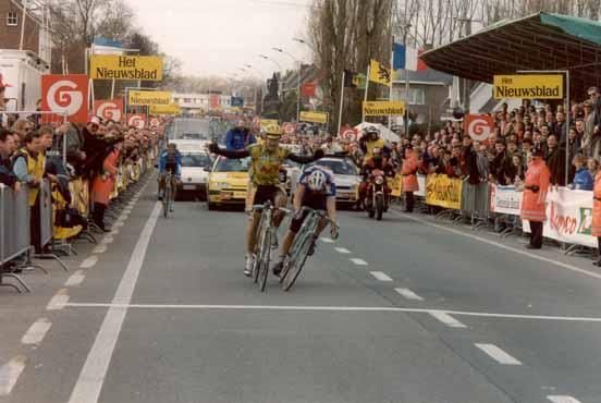 Gianni Bugno reminded everyone of his class with a nail-biting win in 1994 ahead of the fancied Johan Museeuw.
