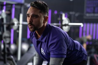 Allan Mustafa stars as gym trainer Andy Peacock in the new BBC3 comedy.