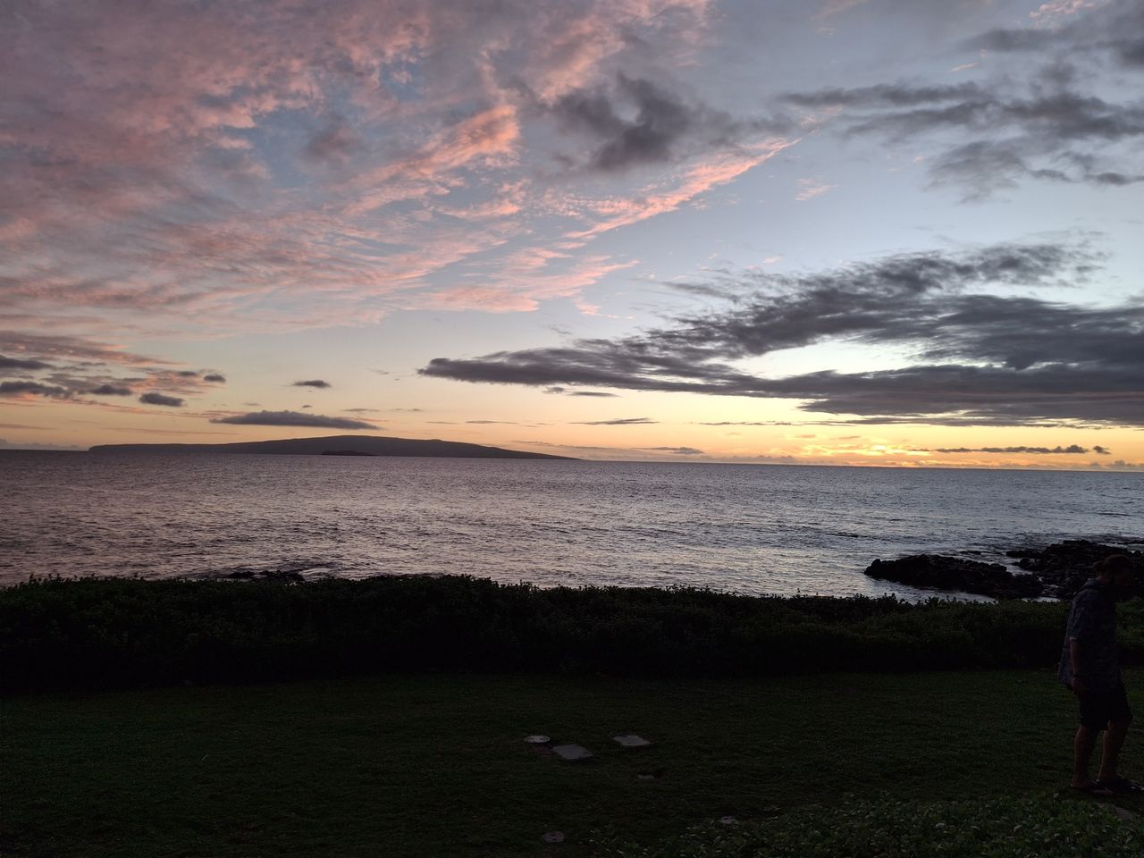 Hawaiian sunset shot by galaxy a35