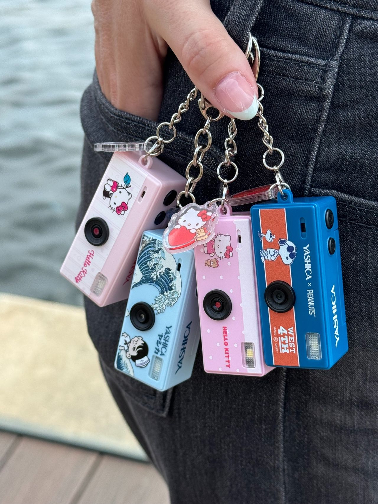 The Yashica Funtastic Keychain Camera in four new designs