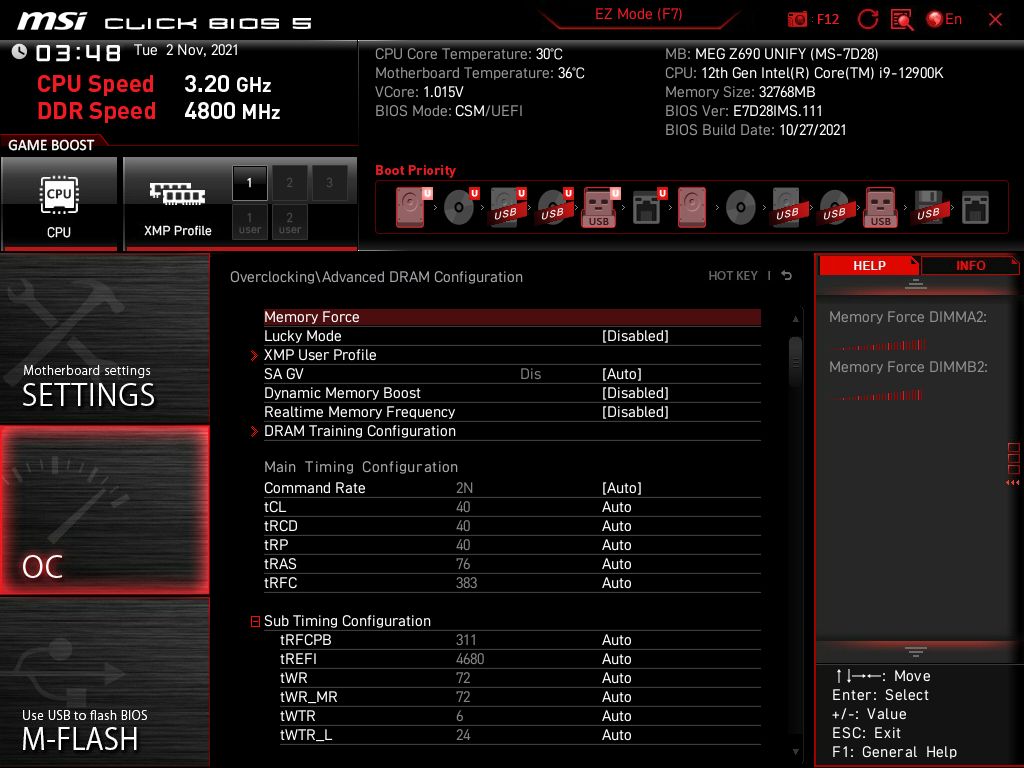MSI MEG Z690 Unify