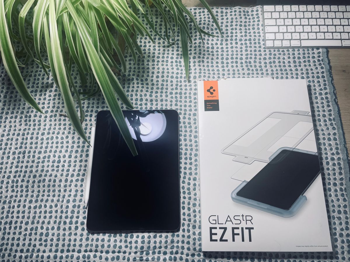Spigen Glas.tR EZ Fit iPad screen protector review Creative Bloq
