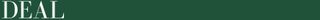 A dark green banner to indicate a black friday deal