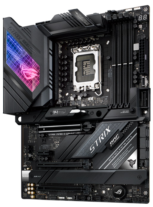 Asus ROG Strix Z690-E Gaming WiFi Review: PCIe 5.0 M.2 and 12 USB Ports ...