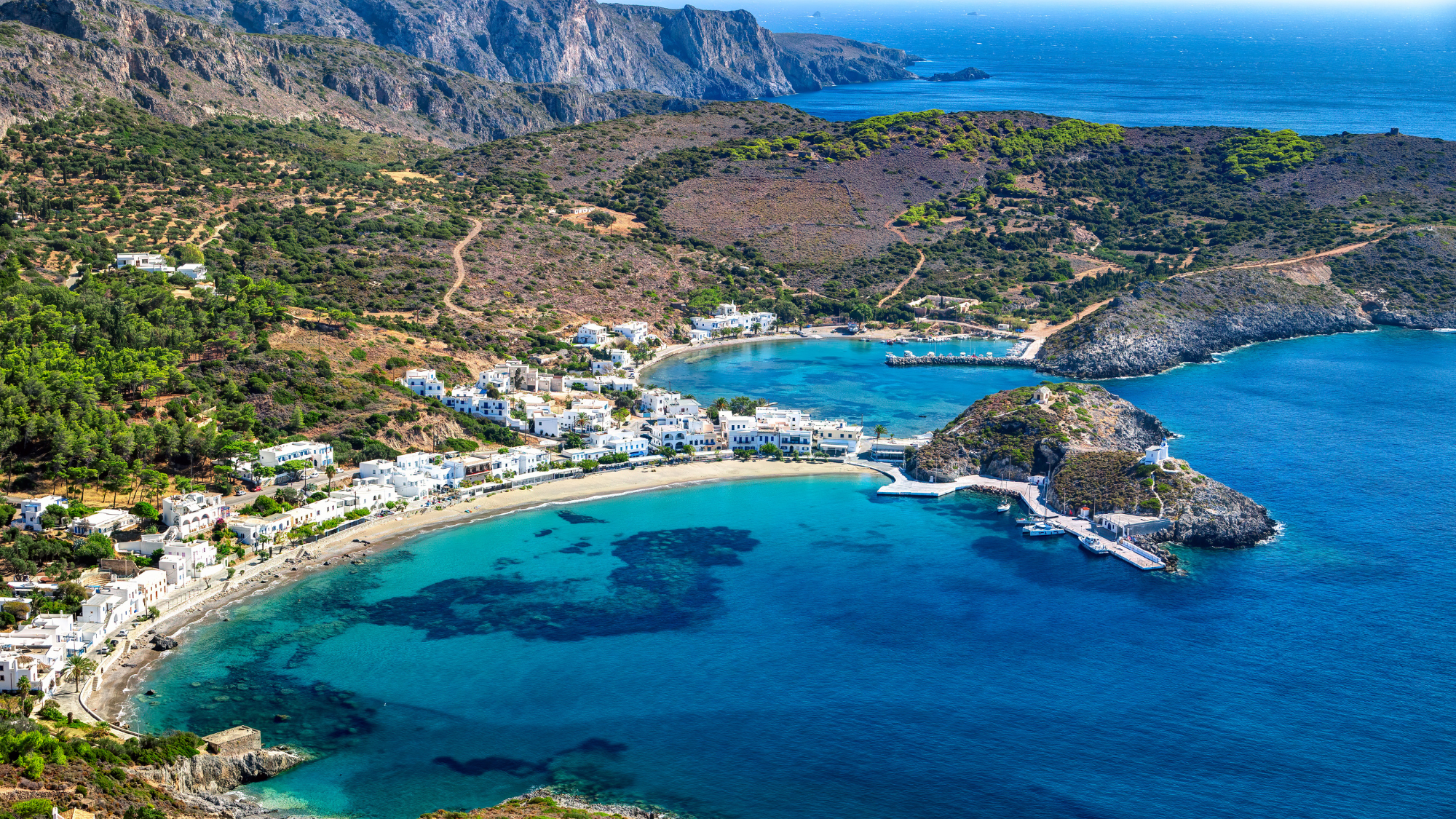 Kythira island in Greece