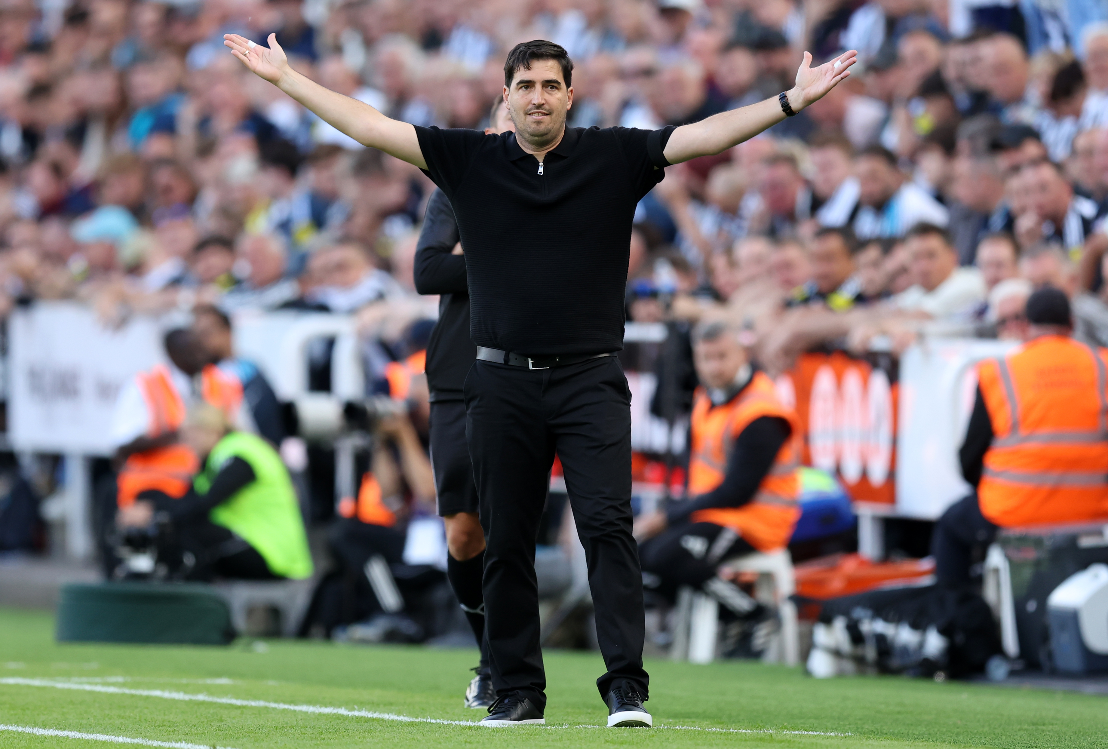 Liverpool manager Andoni Iraola