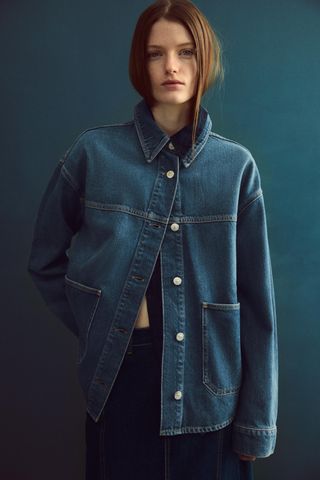 Trf Denim Overshirt