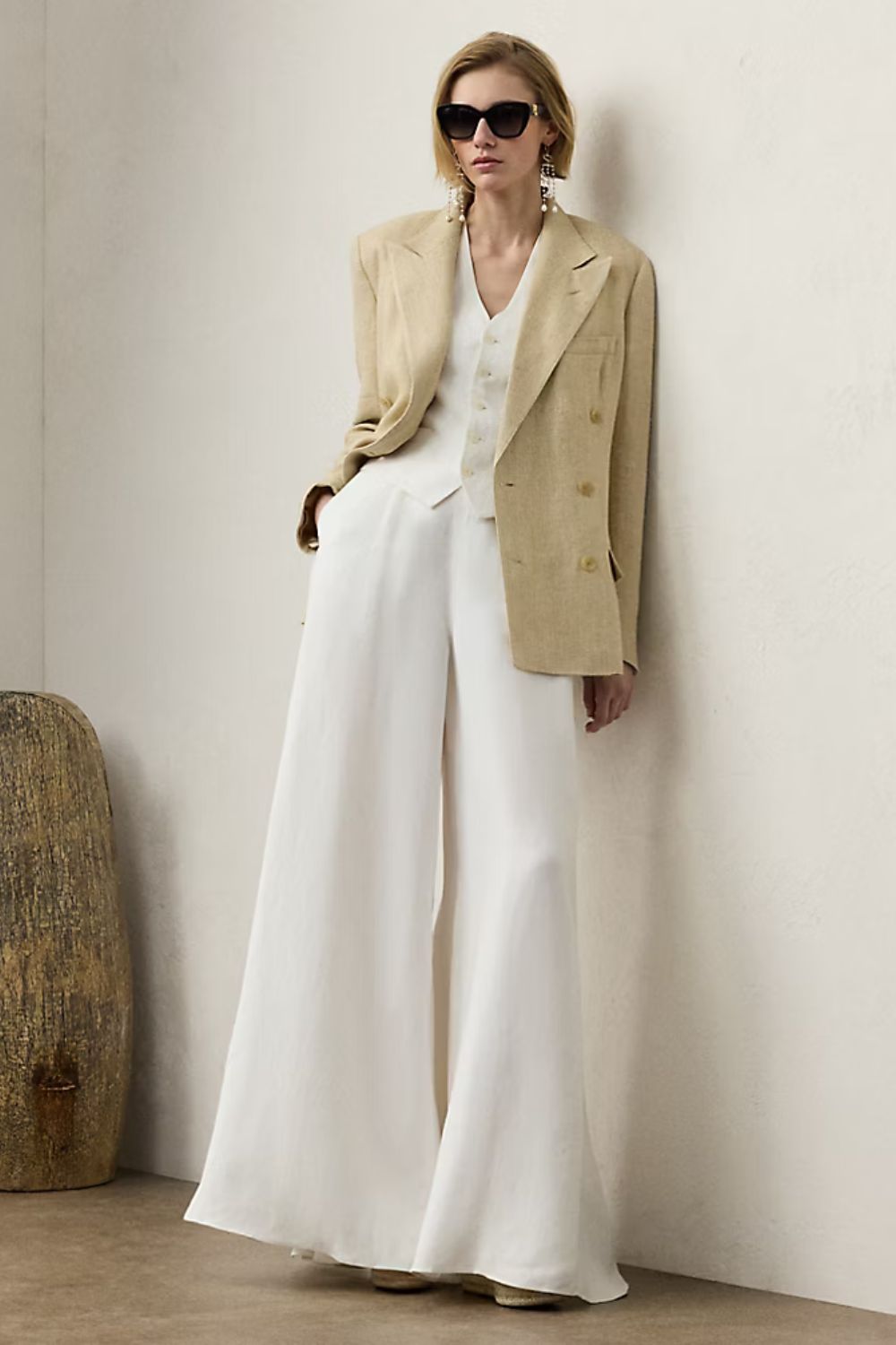 Ralph Lauren Greeley Washed Canvas Trouser