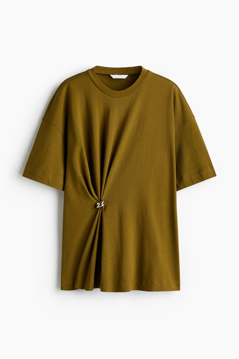 Metal-Detail T-Shirt