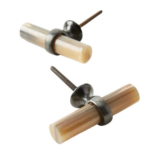AnthroHome, Antler Melody Toggle Knobs, Set of 2
