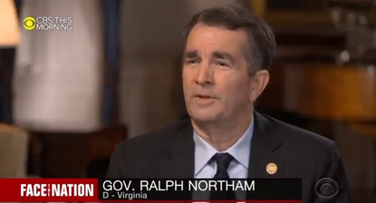 Virginia Gov. Ralph Northam on CBS