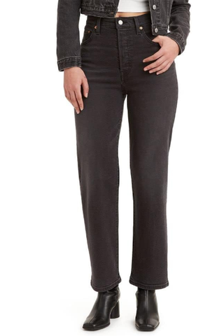 Levi's Women's Ribcage Straight Ankle Jeans (Were $80) 