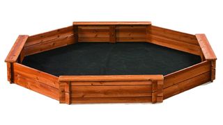 Wooden Octagon sandpit