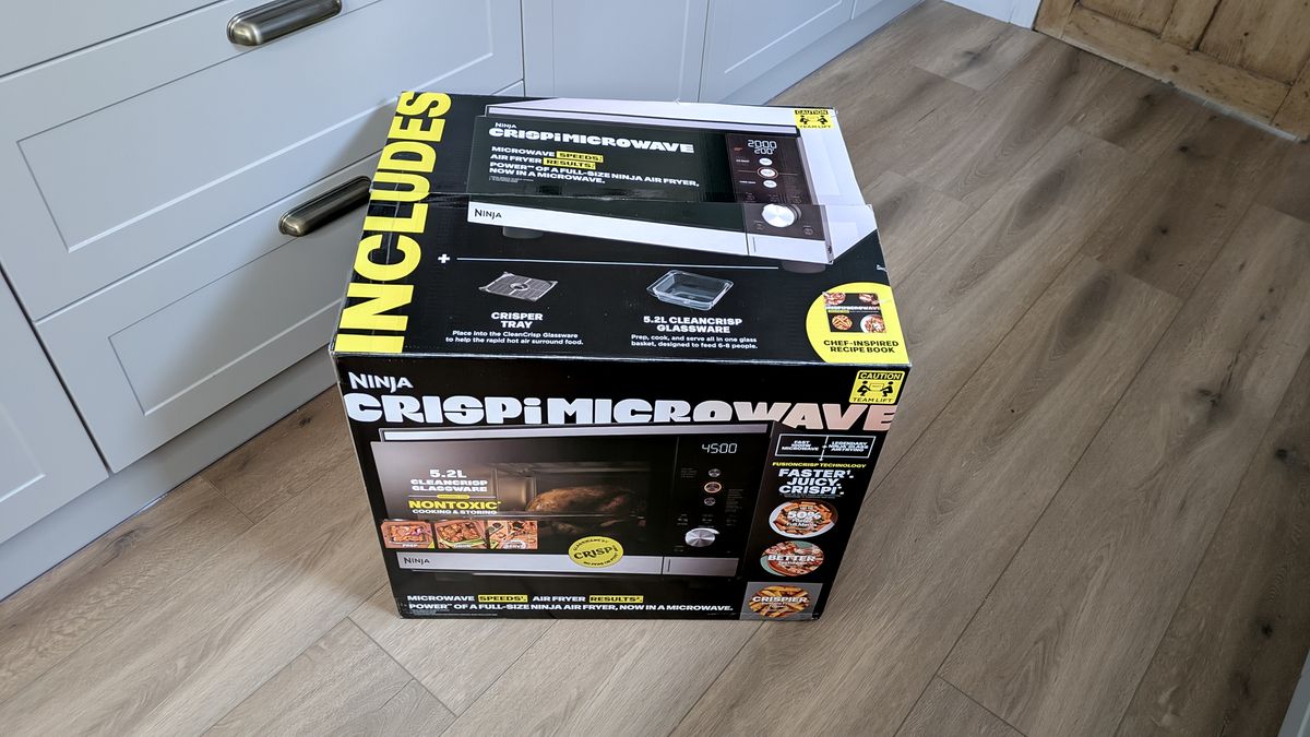 Ninja Crispi Microwave unboxing