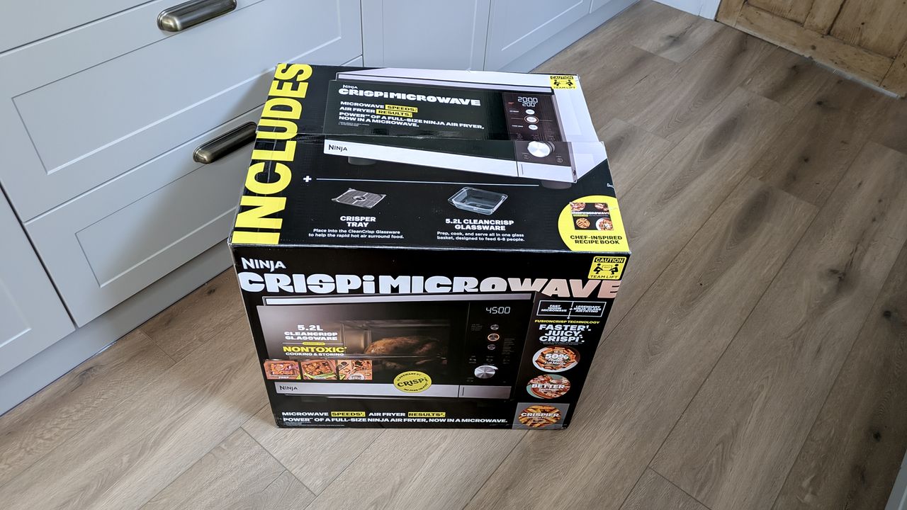 Ninja Crispi Microwave unboxing