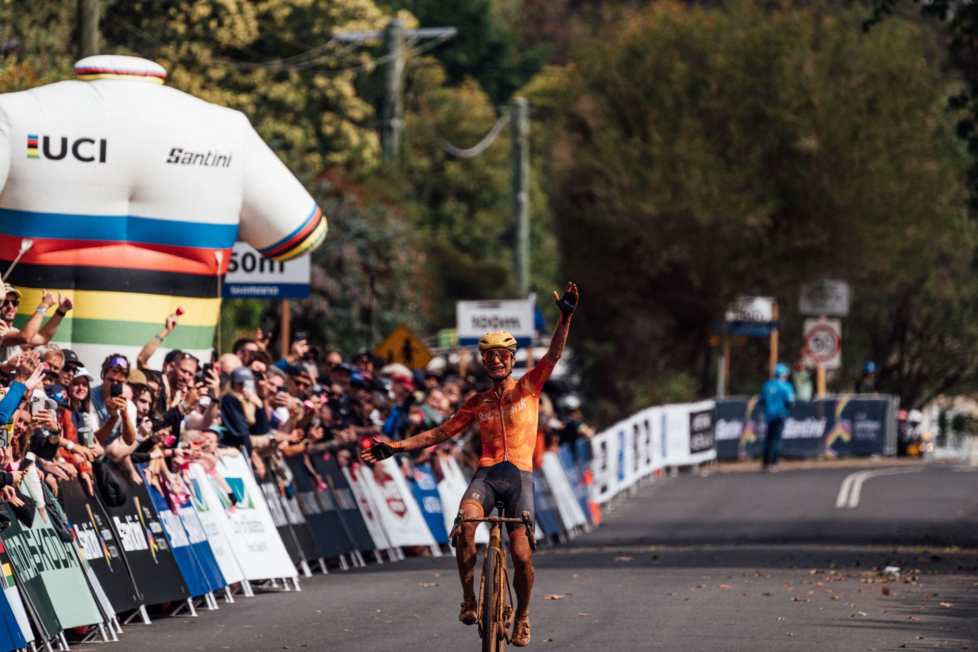 2026 UCI Gravel World Championships - Nannup, Western Australia, Australia - Women’s Elite - Marianne Vos (Netherlands) wins to become World Champion